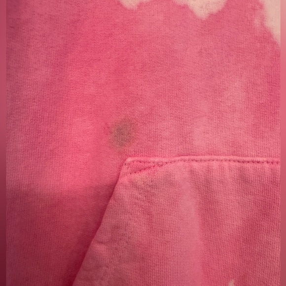 Sporty & Rich Pink Tie Dye Hoodie Size Small - Picture 10 of 10